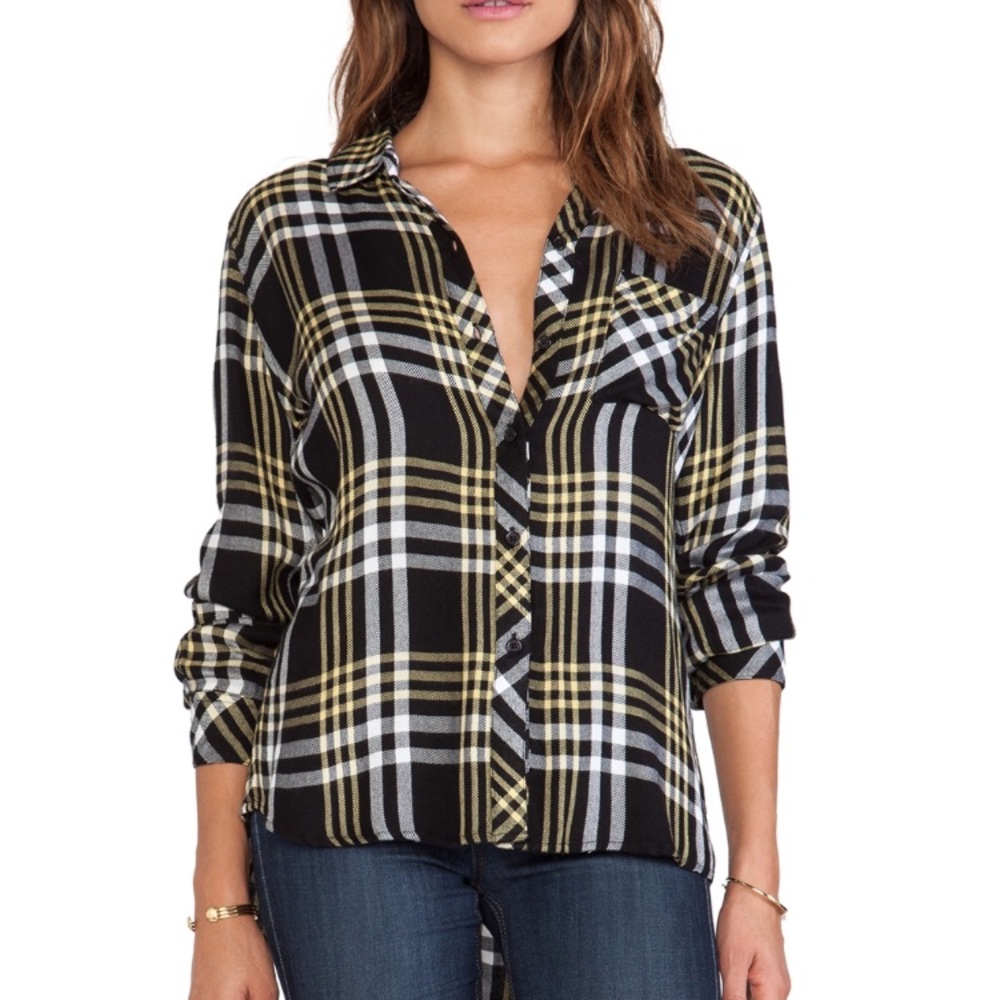 Rails Plaid button down